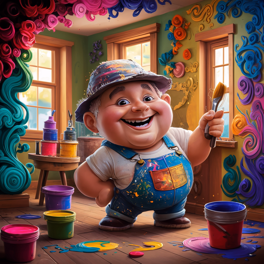 ai ideogram painter and decorator assistant image