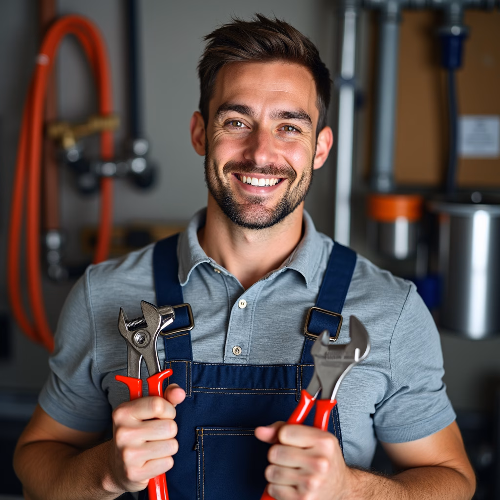 photo of a plumber profile pic large